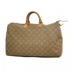 LOUIS VUITTON Brown Monogram Speedy 40 Bag